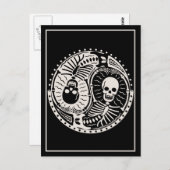 Yin en Botten Briefkaart (Voorkant / Achterkant)