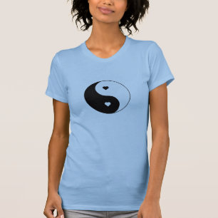 Yin en Yang Heart T-shirt
