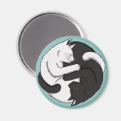 Yin en Yang Magneet (Voorkant / Achterkant)