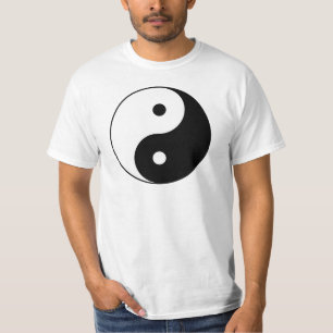 Yin en Yang Motivatie filosofisch symbool T-shirt