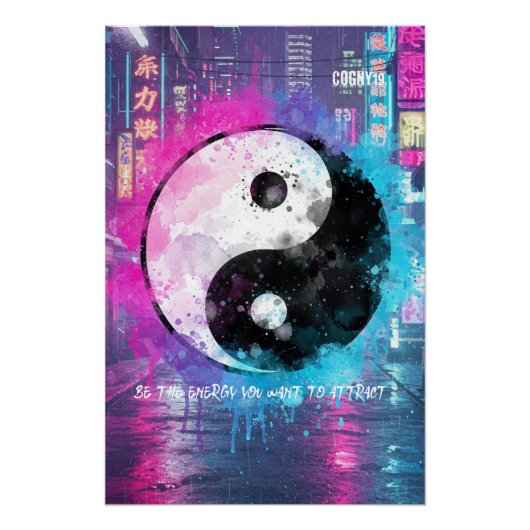 Yin en Yang Posters Perfect Poster (Voorkant)