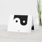 Yin en Yang Sides Kaart (Achterkant)