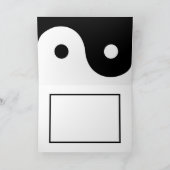 Yin en Yang Sides Kaart (Binnen)