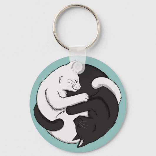 Yin en Yang Sleutelhanger (Voorkant)