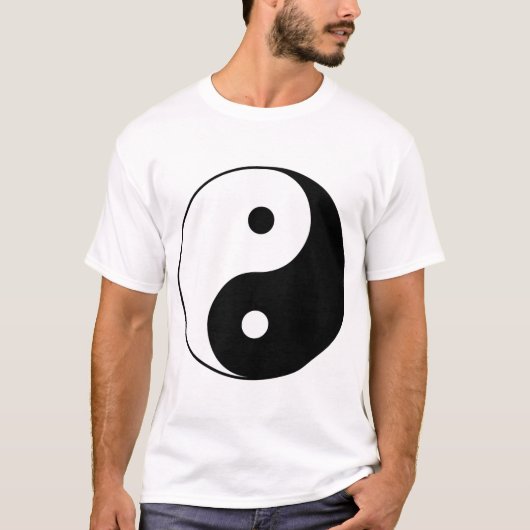 YIN EN YANG-symbool T-shirt (Voorkant)