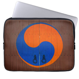 Yin en Yang-symbool, Zuid-Korea Laptop Sleeve
