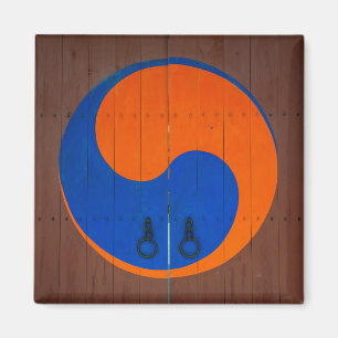 Yin en Yang-symbool, Zuid-Korea Magneet