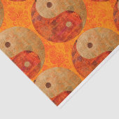 Yin en Yang Tissuepapier (Detail)