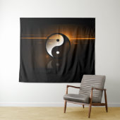 Yin en Yang Wall Tapestry Wandkleed (In Situ (horizontaal))