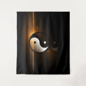 Yin en Yang Wall Tapestry Wandkleed (Voorkant)