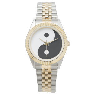Yin en yang (yin-yang, yin yang, 陰 陽) horloge