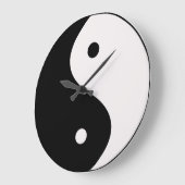 Yin et horloge murale de Yang (Angle)