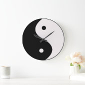 Yin et horloge murale de Yang (Maison)