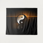 Yin et tapisserie de mur de Yang (Devant (Horizontal))
