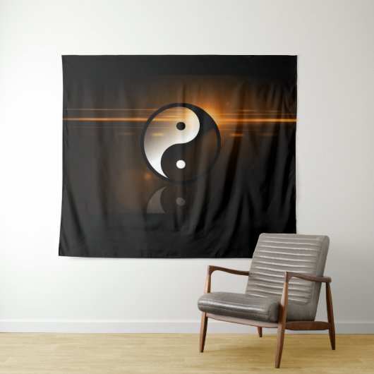 Yin et tapisserie de mur de Yang (En situation (horizontale))
