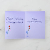 Yin et Yang dans la carte de rose chaud de (Intérieur)