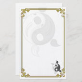 Yin et Yang la papeterie de Koi (Devant / Derrière)