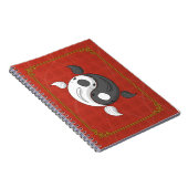 Yin et Yang le cahier des carpes koï (Côté Droit)