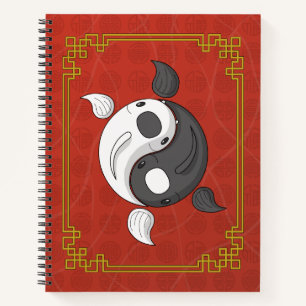 Yin et Yang le Carnet de la spirale de Koi