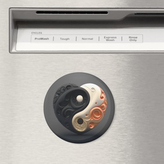 Yin et yang Magnet (In Situ (Lave-vaisselle))