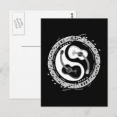 Yin Guit Notation Briefkaart (Voorkant / Achterkant)
