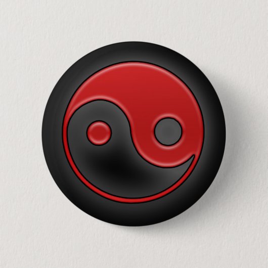 Yin Ronde Button 5,7 Cm (Voorkant)