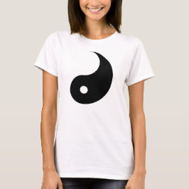 Yin T-shirt, ziet er goed uit met Yang T-shirt