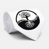 Yin Tree Stropdas (Opgerold)