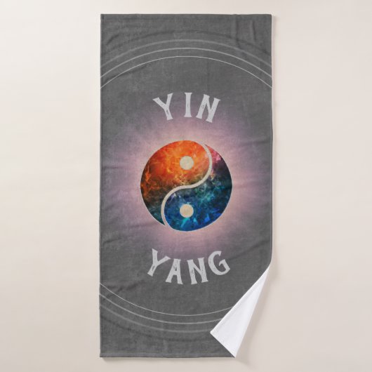 Yin Yang (Serviette de bain)