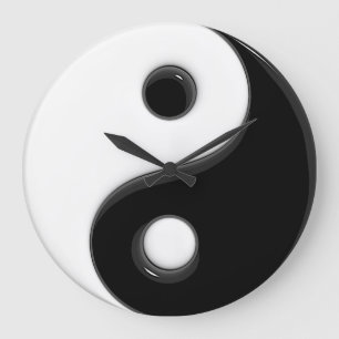 Yin Yang #1D Grote Klok
