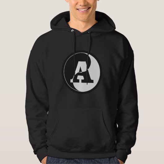 yin yang A Hoodie (Voorkant)