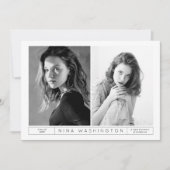 Yin & Yang Afstuderen Uitnodiging (Voorkant)