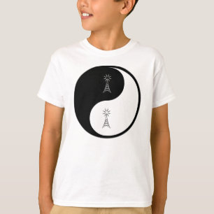 Yin Yang Amateur Radio T-shirt