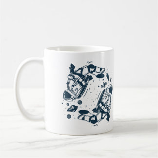 Yin Yang Astronaut Koffiemok