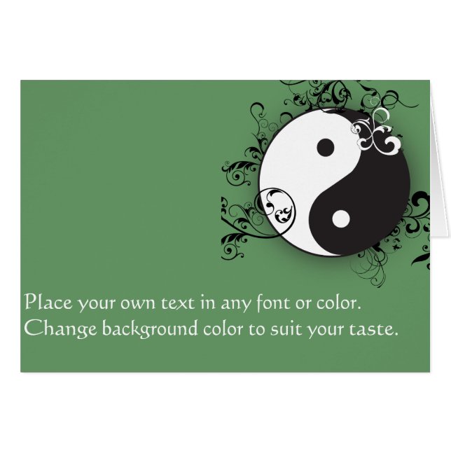 Yin-Yang avec défilement (Devant horizontal)