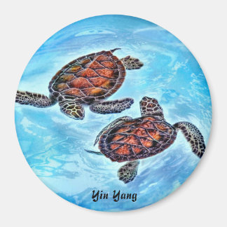 Yin Yang Baby Zee Schildpadden Magneet