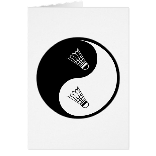 Yin Yang Badminton (Voorkant)