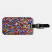 Yin Yang Bagagelabel (Voorkant horizontaal)