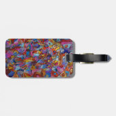 Yin Yang Bagagelabel (Achterkant horizontaal)