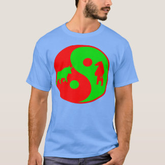 Yin Yang beer bull stock trading Premium 2099 T-shirt