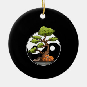 Yin Yang Bonsai Tao Taoïsme Spirituele Zen Medita Keramisch Ornament