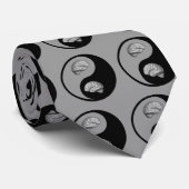 Yin/Yang Brain Stropdas (Opgerold)