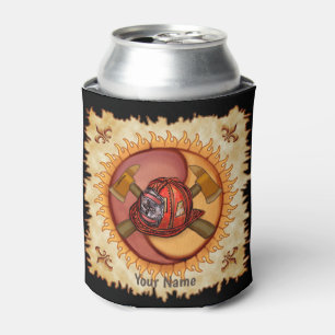 Yin Yang brandweerman koelbox Blikjeskoeler