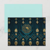 yin yang-briefkaart briefkaart (Voorkant / Achterkant)