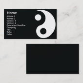 Yin Yang - Business Visitekaartje (Voorkant / Achterkant)