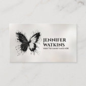Yin Yang Butterfly - Evenwicht tijdens de vlucht Visitekaartje (Voorkant)