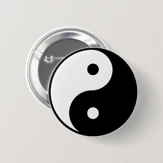 Yin Yang Button (Voorkant /achterkant)