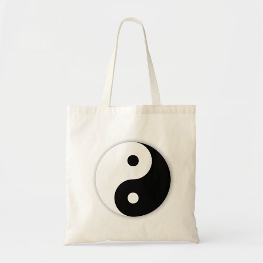 Yin Yang Canvas tas (Voorkant)