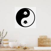 Yin Yang Carpentry Poster (Keuken)