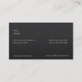 Yin Yang Carte de visite (Dos)